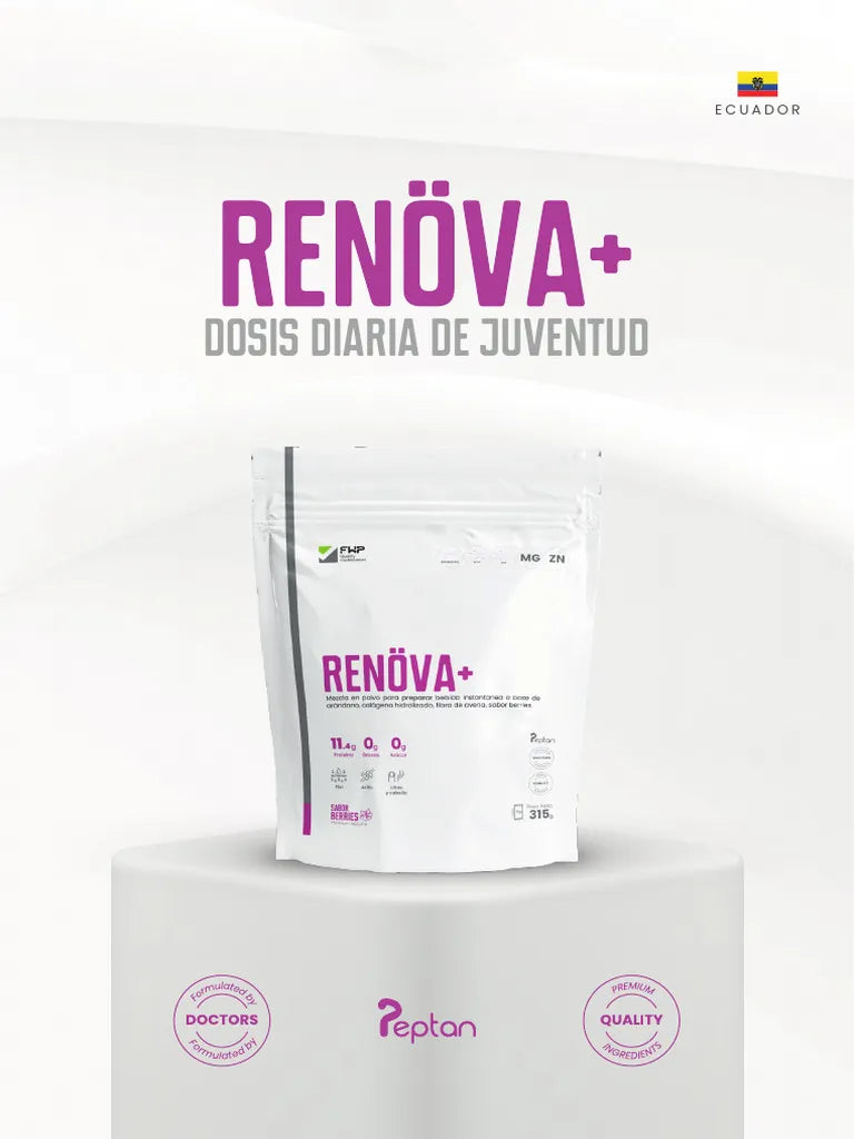 RENOVA+COLAGENO HIDROLIZADO CON BIOPEPTIDOS ACTIVOS BERRIES